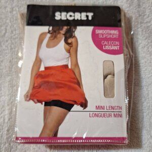 Secret Smoothing Slip Shorts 1X/2X Nude Anti-Chafing NEW